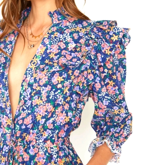 Caballero Bright Blooms Jumpsuit - Picture 3 of 10